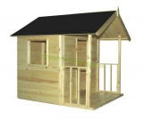 Detský drevený záhradný domček CORY 1,4 x 1,8m