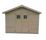 Záhradný drevený domček 2,7x2,7m, (16mm) s oknami, MURCIA, na nářadí