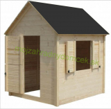 Detský drevený záhradný domček NIKO II - 1,7 x 1,7m