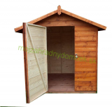 Záhradný drevený domček 1,8x1,8m, (19mm), GIRONA