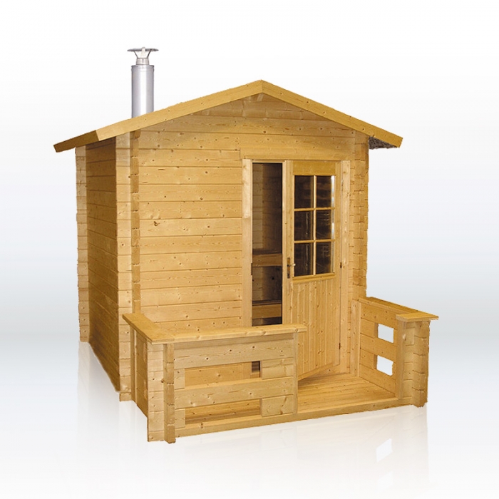 Drevená záhradná sauna LORCA 200 x 300 cm, 24mm