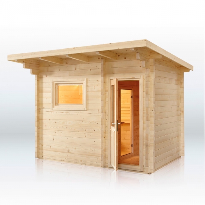 Drevená záhradná sauna ZAFRA 200 x 300 cm, 24mm